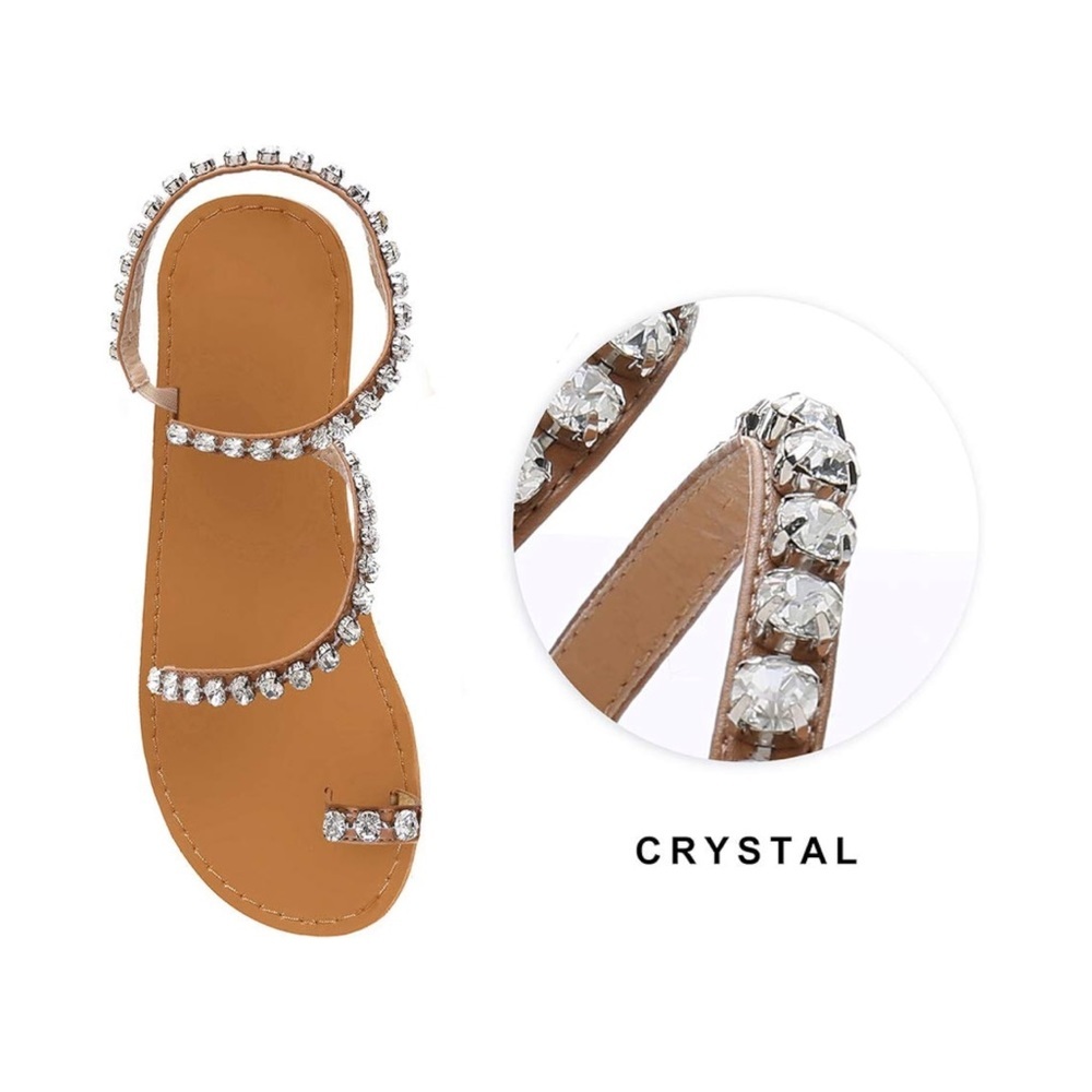 Gladiator Rhinestone Sandal - Picture 3 of 10